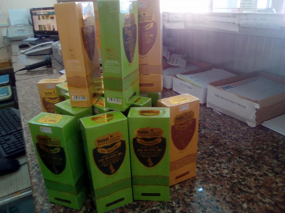 dầu gội thebol xanh