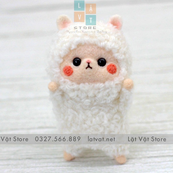 [HCM][MỚI 2021] Bộ len chọc Vườn Thú Nhí Nhố chọc len shiba hổ cừu có hướng dẫn bằng video cho người mới bắt đầu