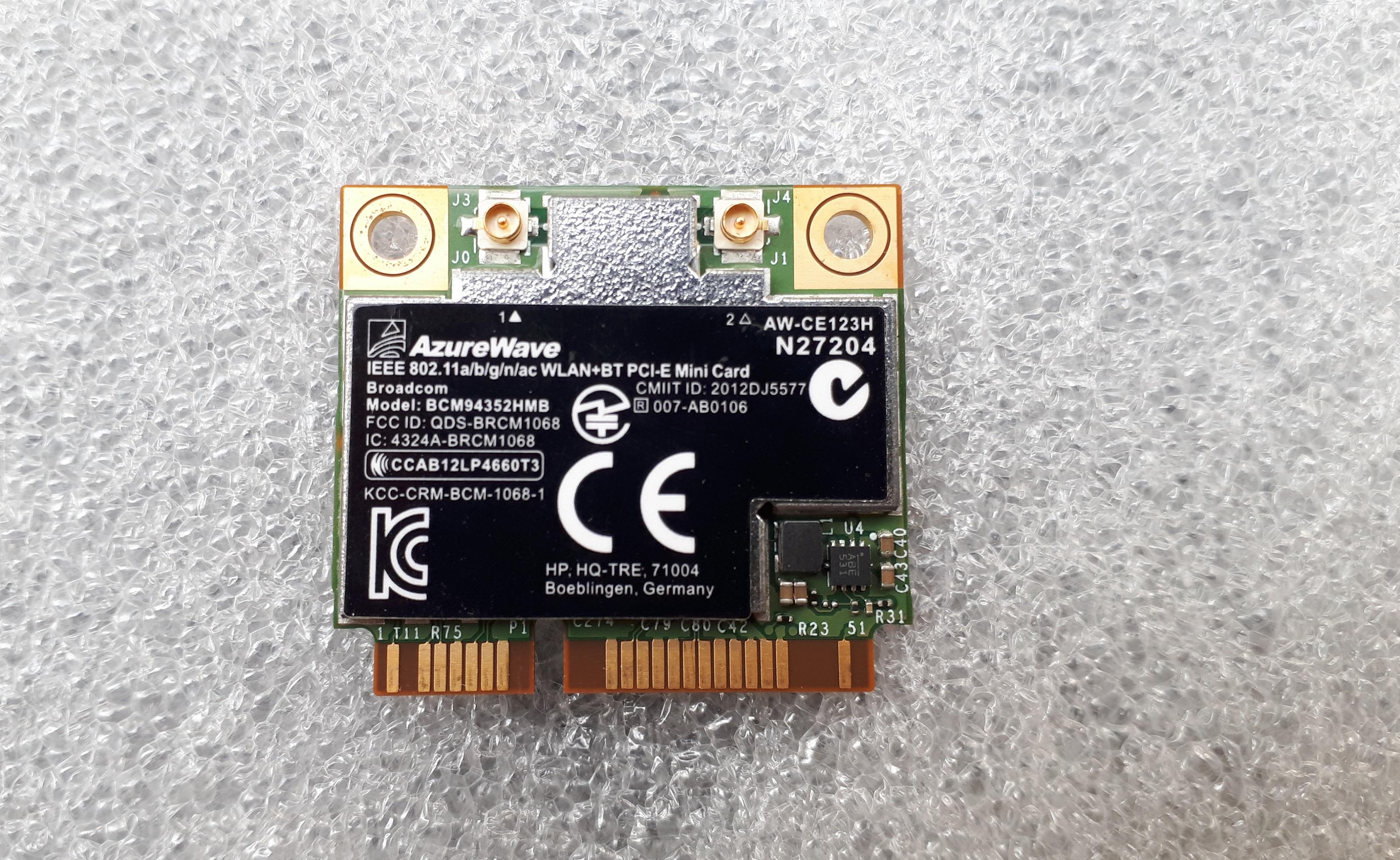 Card WiFi Laptop BCM94352HMB DW1550