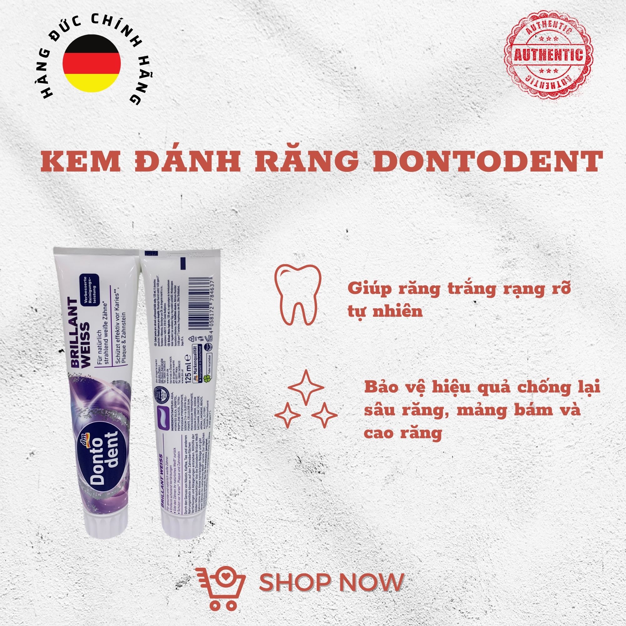 Kem đánh răng Dontodent