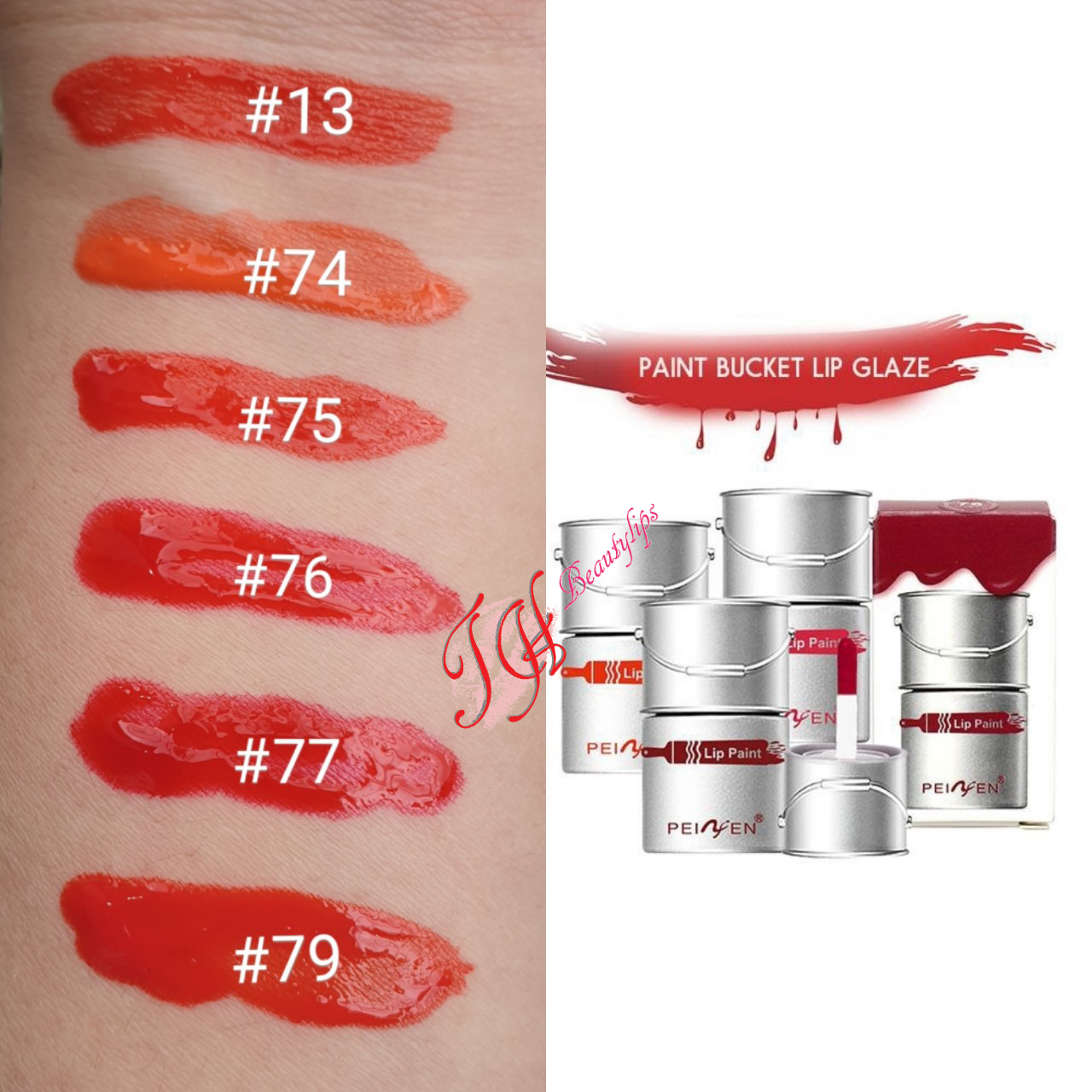 Red tone matte lipstick