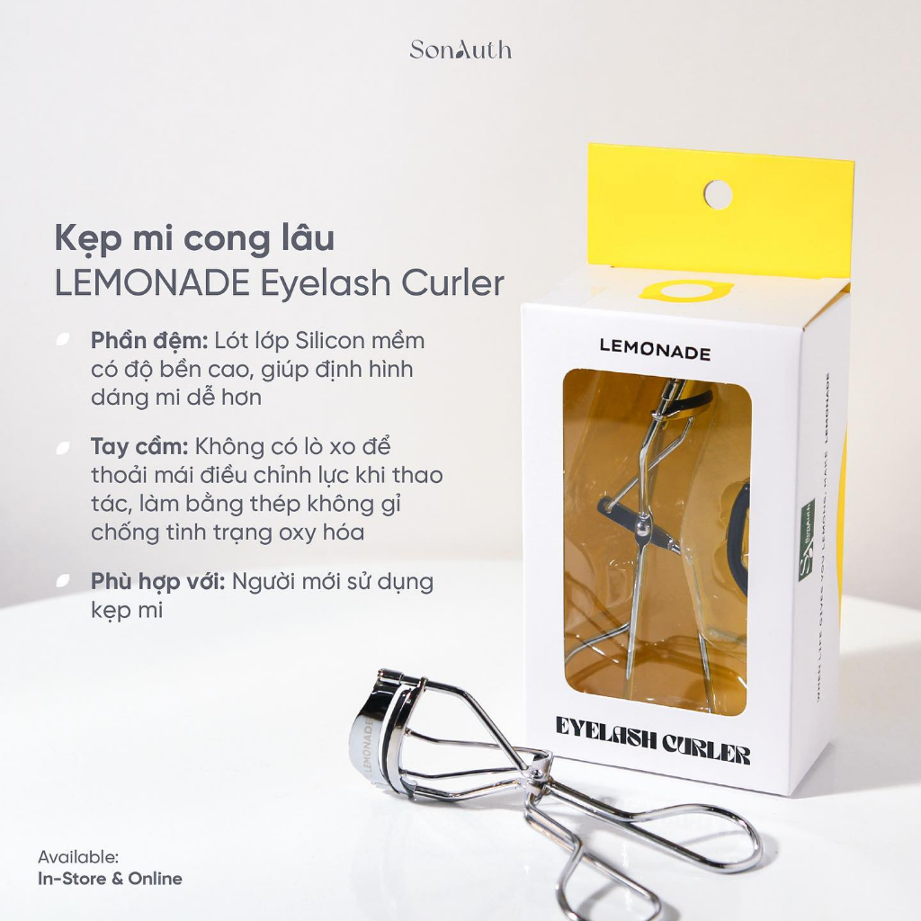 Kẹp mi Lemonade Eyelash Curler 22g