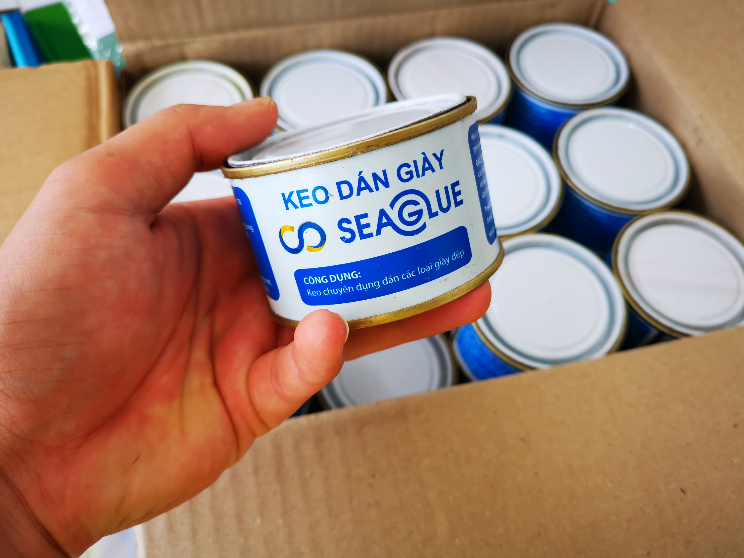 Keo Dán Giày Keo Siêu Dính Seaglue 100g