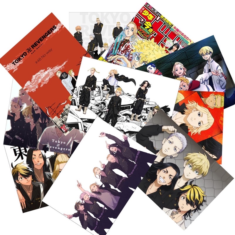 Ảnh poster tokyo revengers a4 / tranh áp phích tokyo revengers /takemichi
