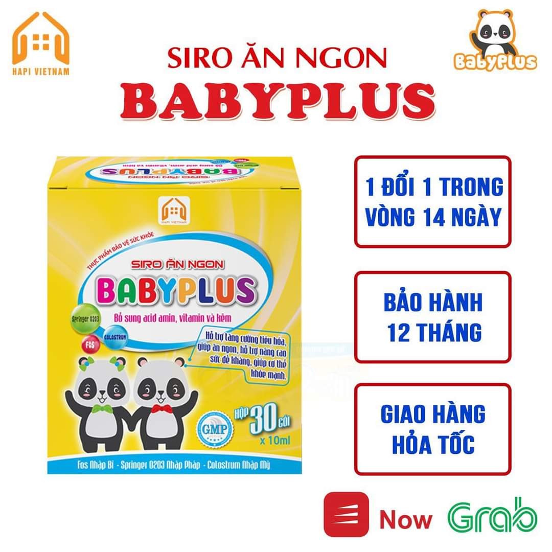 [HCM]Siro ăn ngon babyplus chính hãng