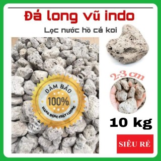 [HCM]10kg nham thạch trắng đá long vũ indo 2-3 và 2-4 - vật liệu lọc thumbnail
