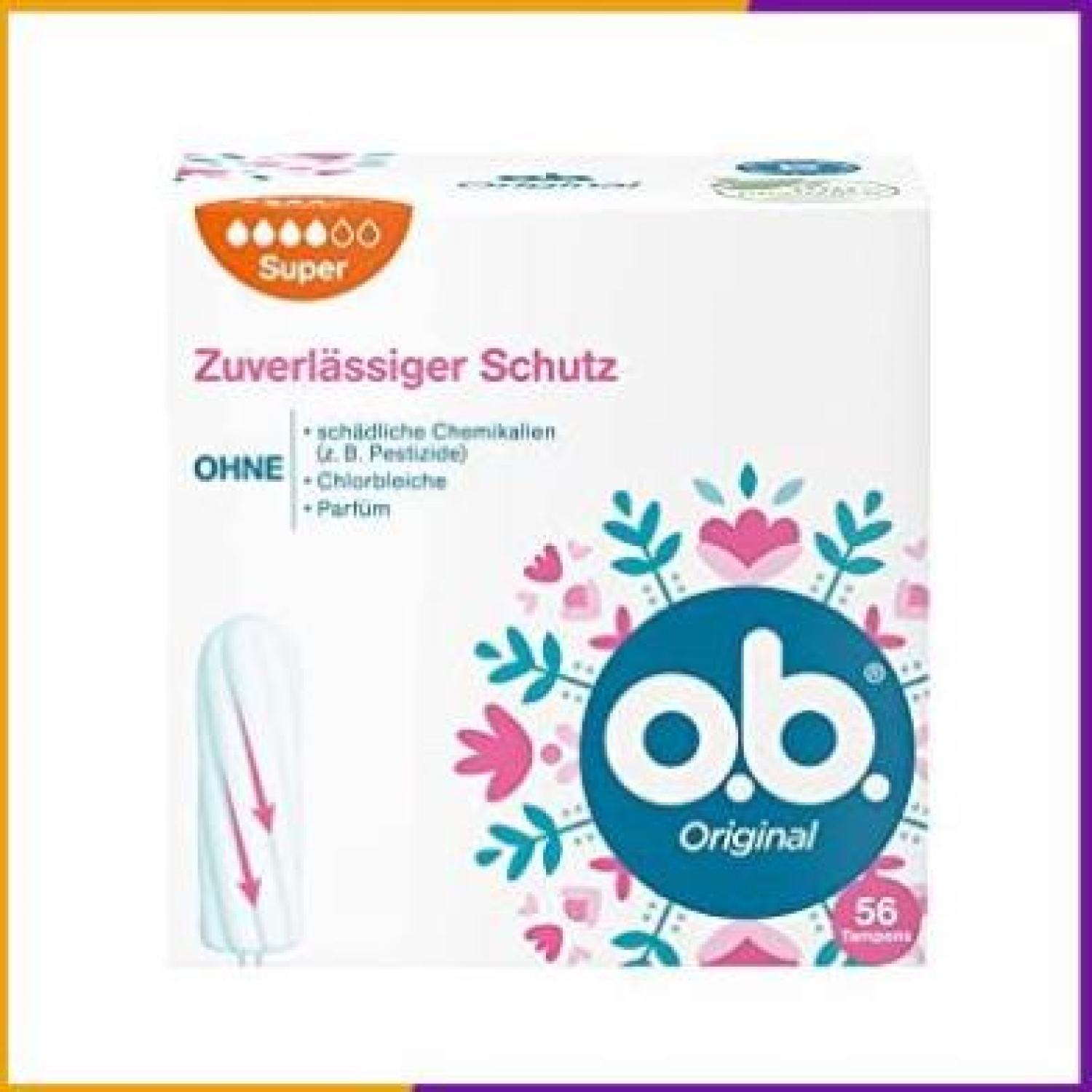 [Hàng Đức chính hãng.HN]Băng vệ sinh Tampon Ob Đức dạng nút chai{hangducairberlin}