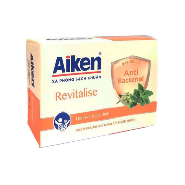 Xà bông cục sạch khuẩn Aiken 90g