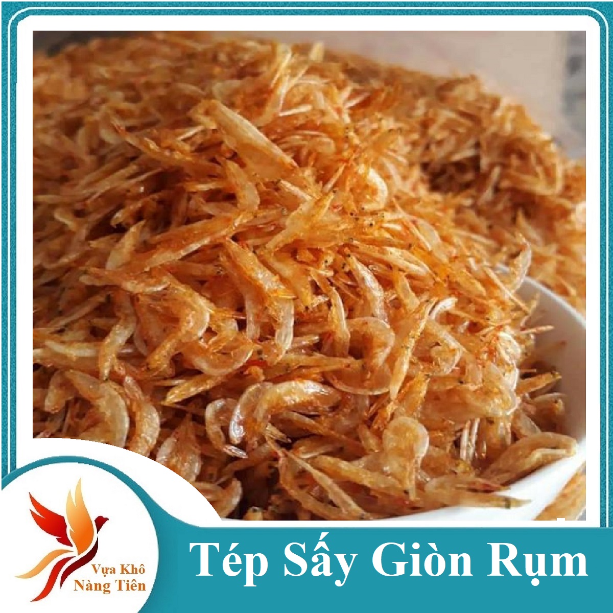 TÉP SẤY GIÒN RỤM 500GR- Dùng Ngay Không Cần Chế Biến