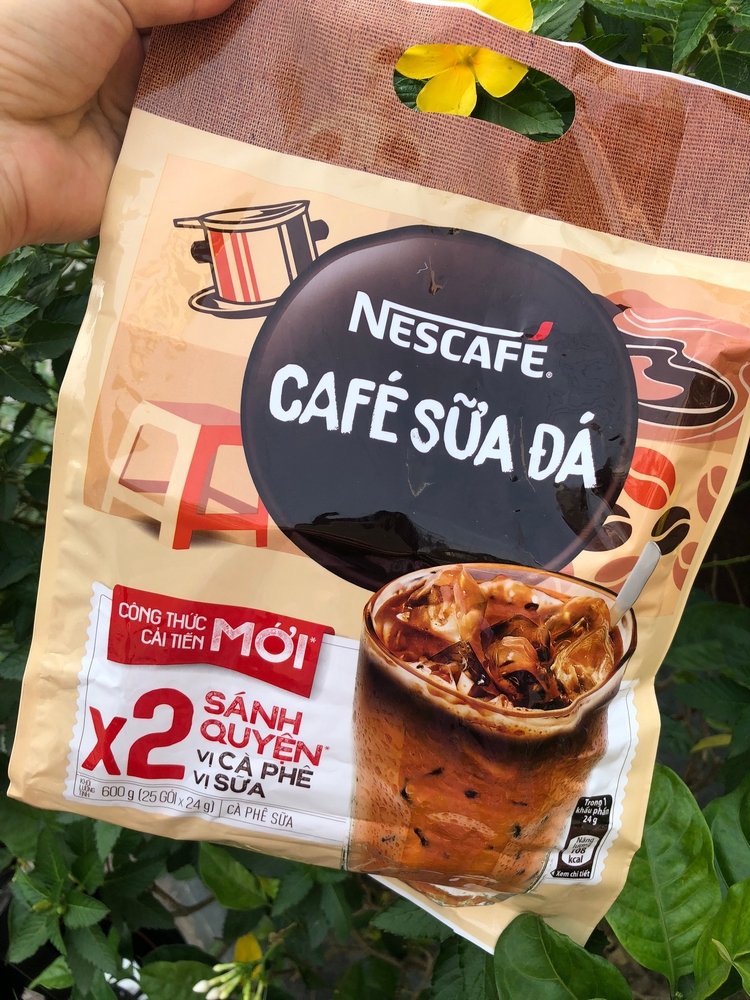 |HCM|Cà phê hòa tan Nescafé café Việt cà phê đen đá (Túi 35 gói x 16g)