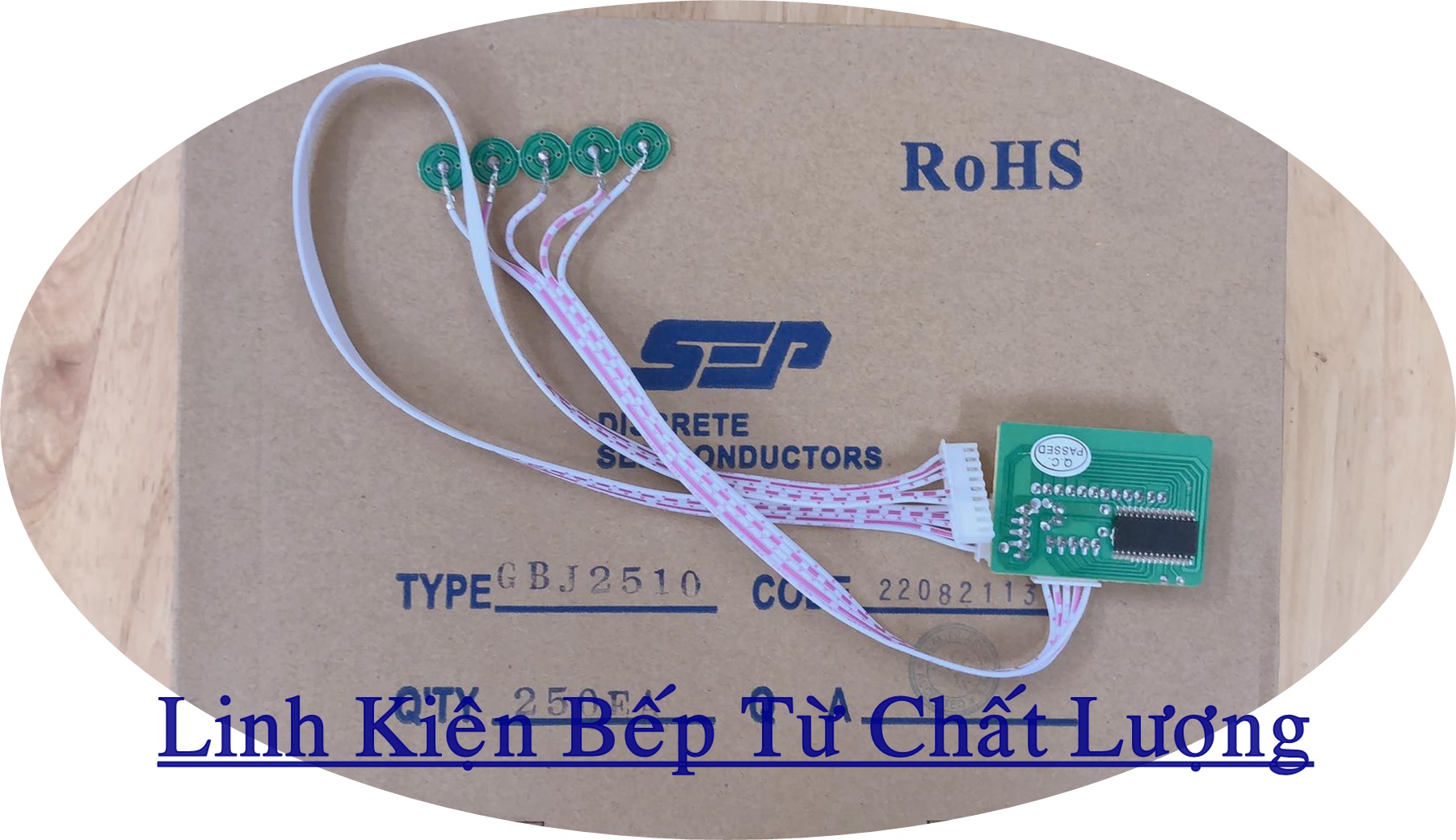 Bo Mạch Bếp Từ Đa Năng Phím Cảm Ứng 2100W Mới ( chất lượng mạch tốt)
