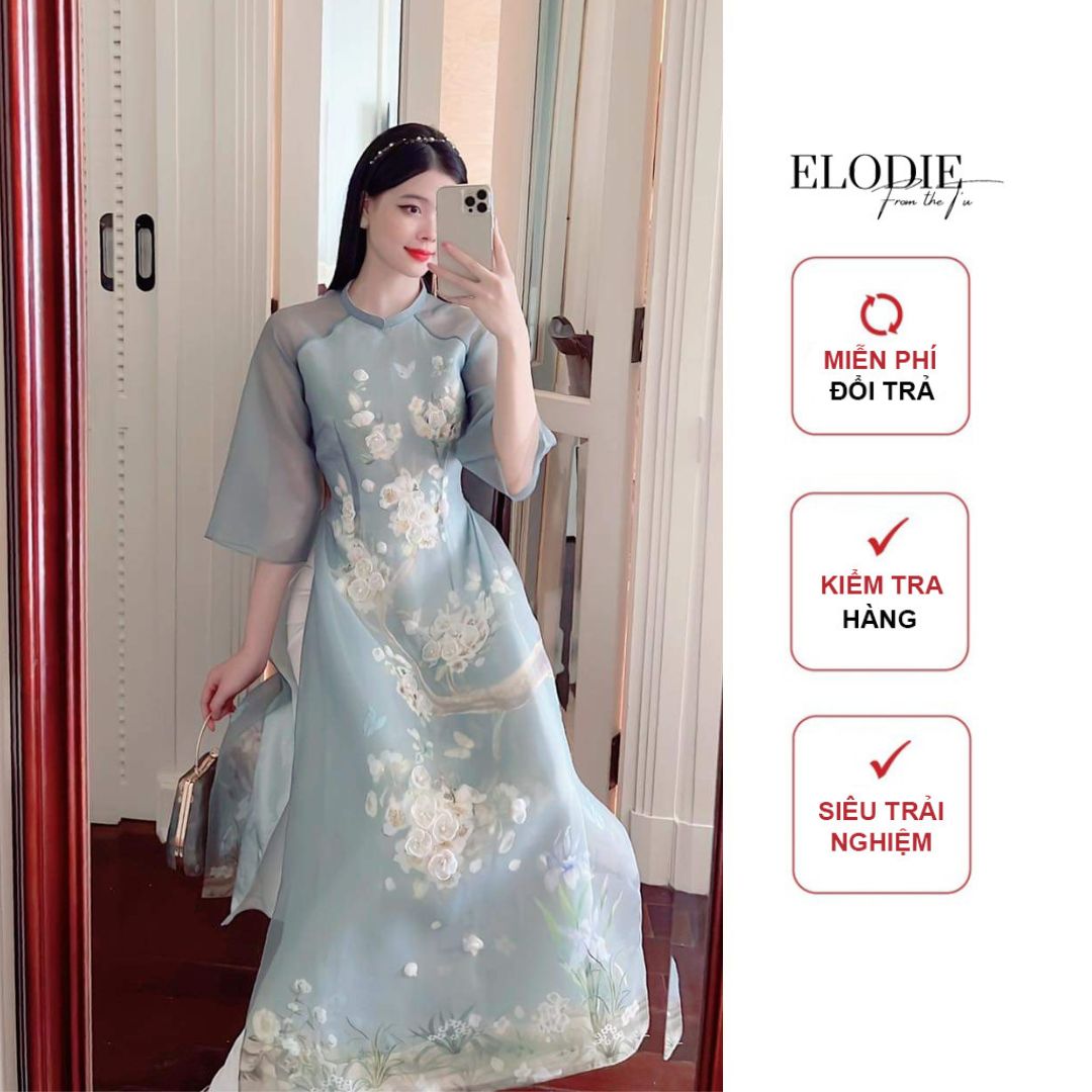 Áo Dài Cách Tân Uyển Vy Cao Cấp