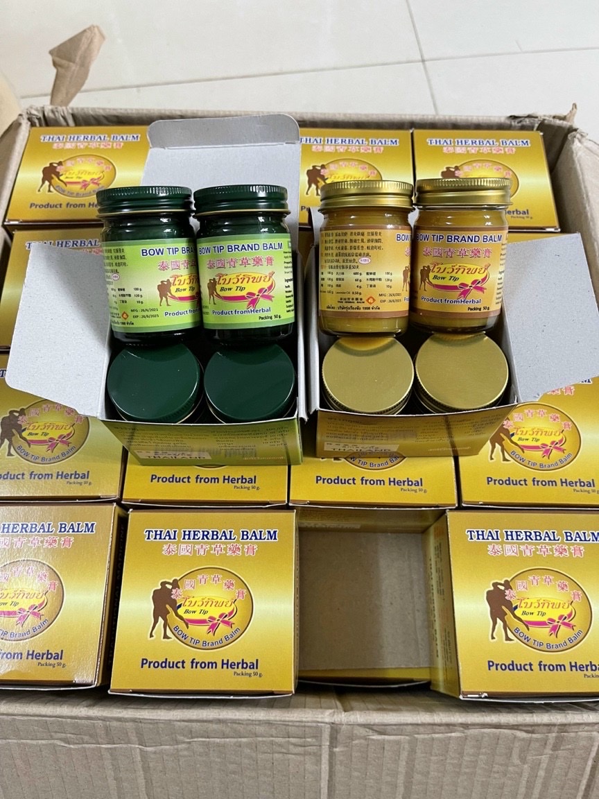 [HCM]Dầu cù là thảo dược Bow Tip Brand Balm 50g