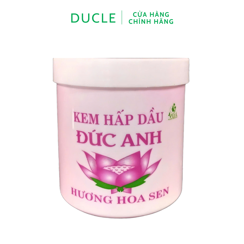 Dầu hấp phục hồi tóc hoa sen Đức Anh - Hũ 1000ml