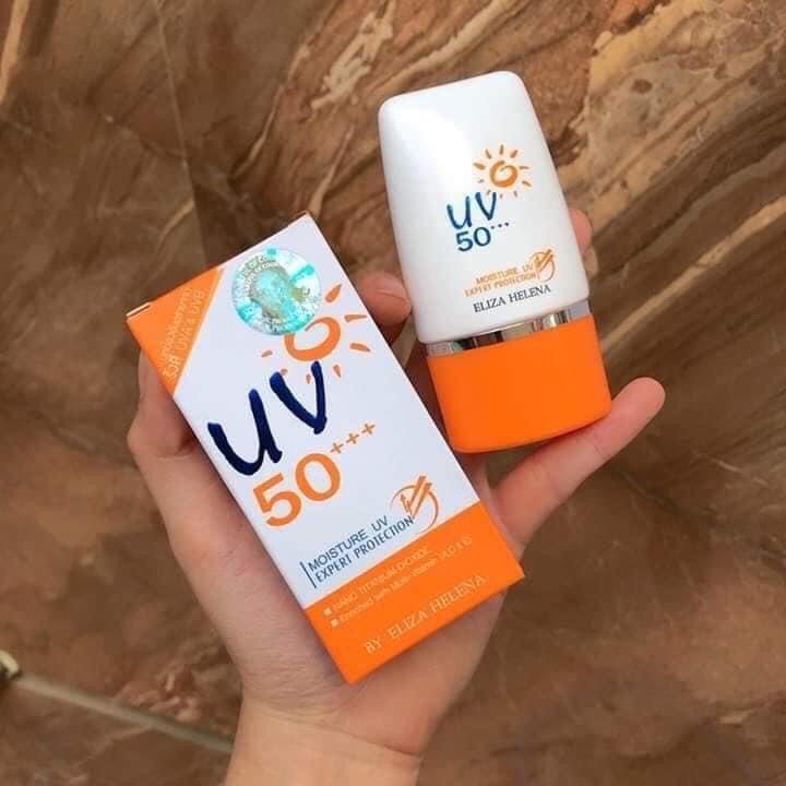 Kem chống nắng Eliza Helena UV 50+++ Thái Lan 30g giúp chống nắng hiệu quả, dưỡng ẩm cho da, phù hợp với mọi loại da[Chính Hãng]