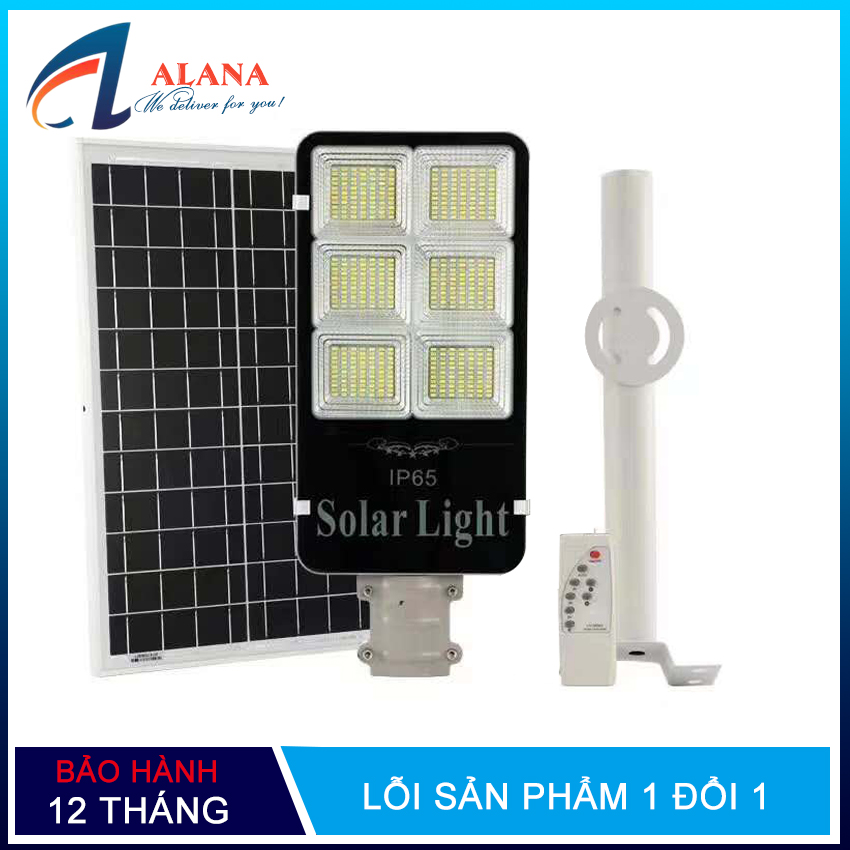 Đèn pha led năng lượng mặt trời 100w, 300W đèn đường phố, đèn ngoài trời, đèn sân vườn Solar light Hopell