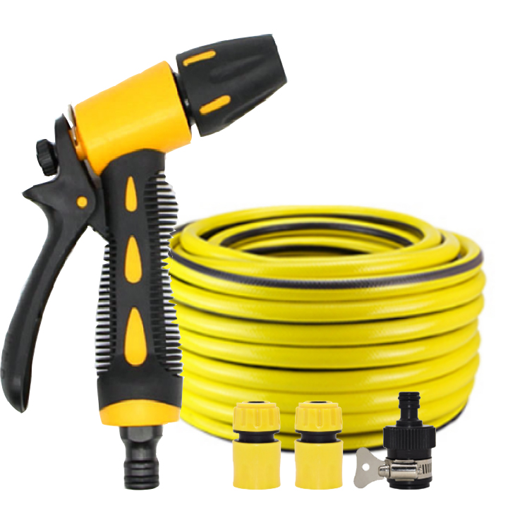 Bộ dây và vòi phun xịt rửa xe,tưới cây tăng áp lực nước loại 10m cao cấp TLG 319498