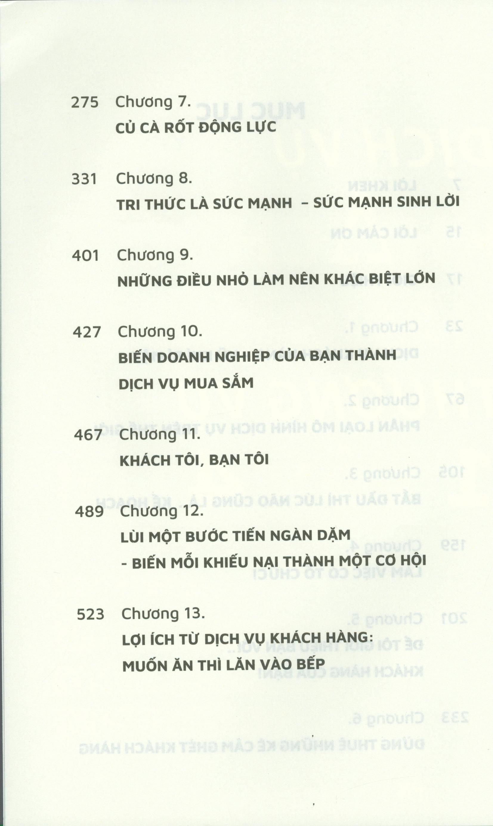 Dịch Vụ Khách Hàng - Thương Vụ 1 Vốn 4 Lời
