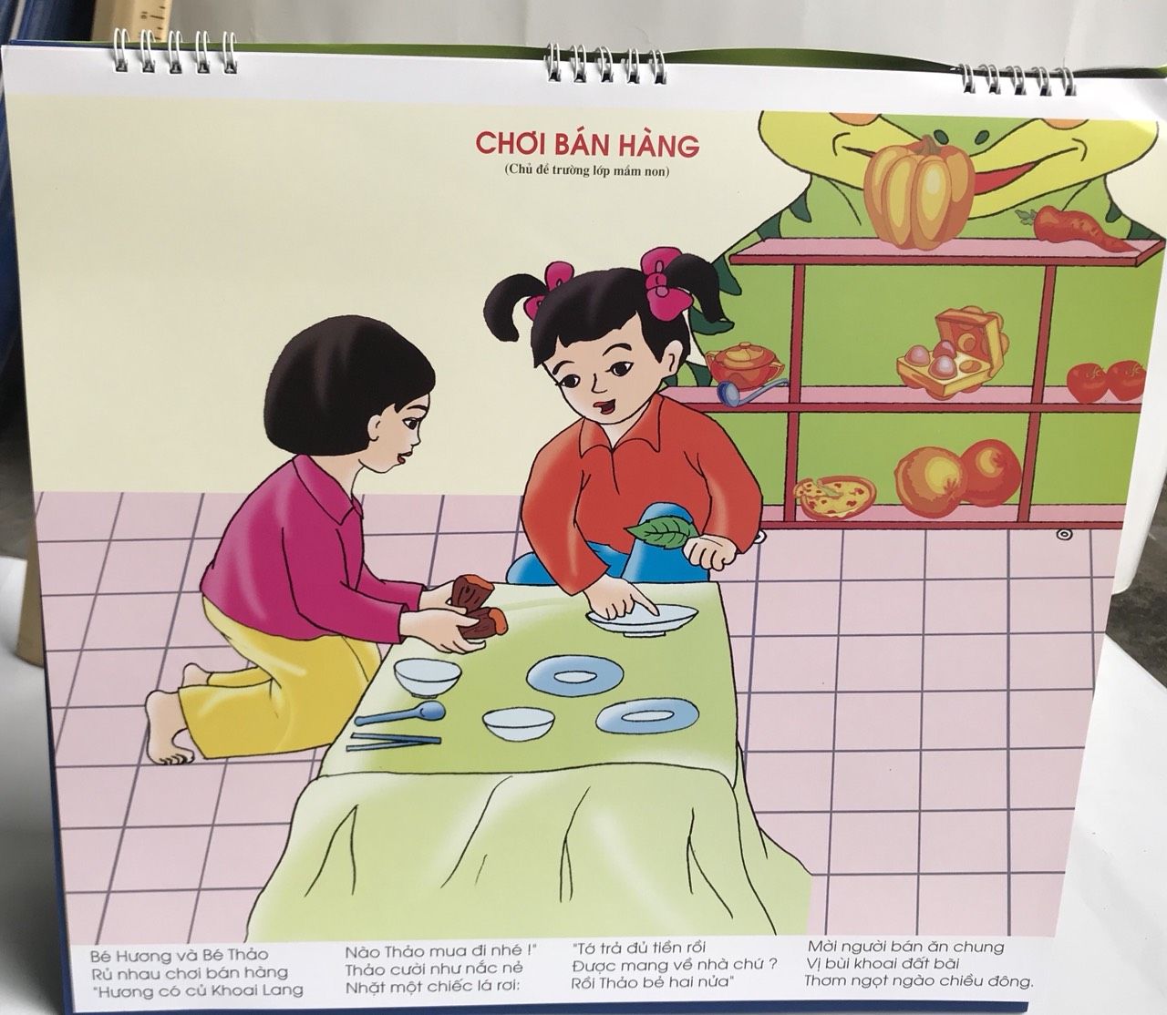Bộ tranh minh họa thơ 3 tuổi