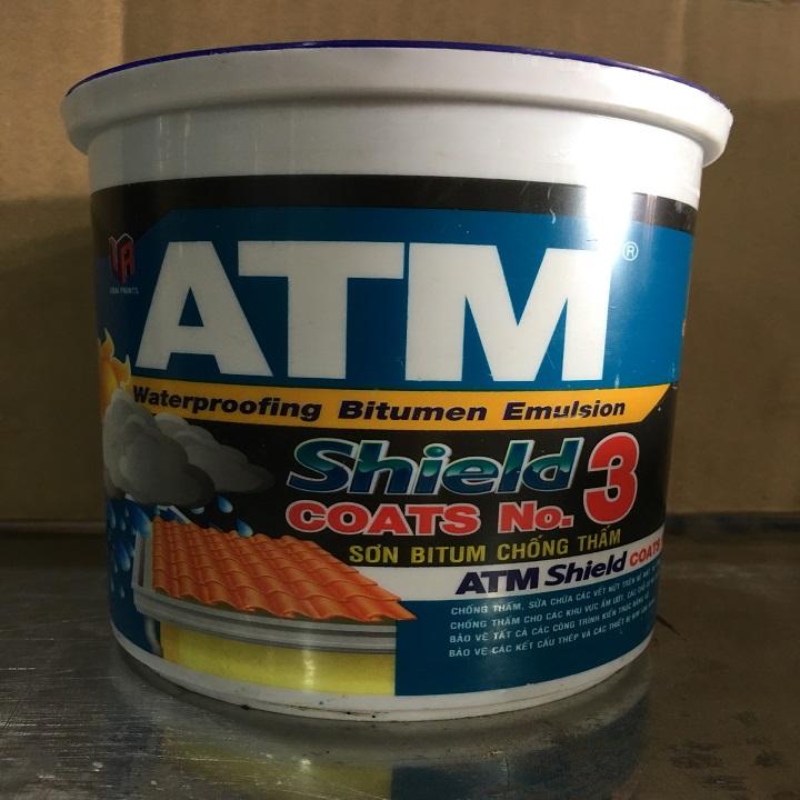 Sơn chống thấm Bitum ATM Shield Coat 3.5 kg
