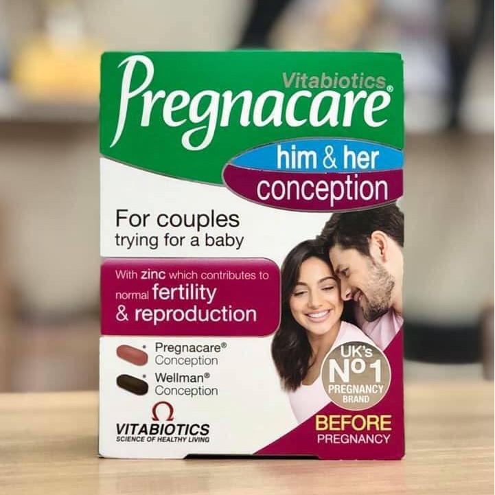 Viên Uống Pregnacare Him And Her Conception Của Anh