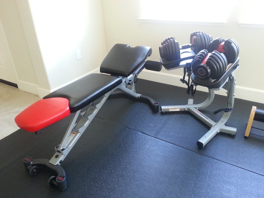 [HCM]Ghế tập tạ Bowflex