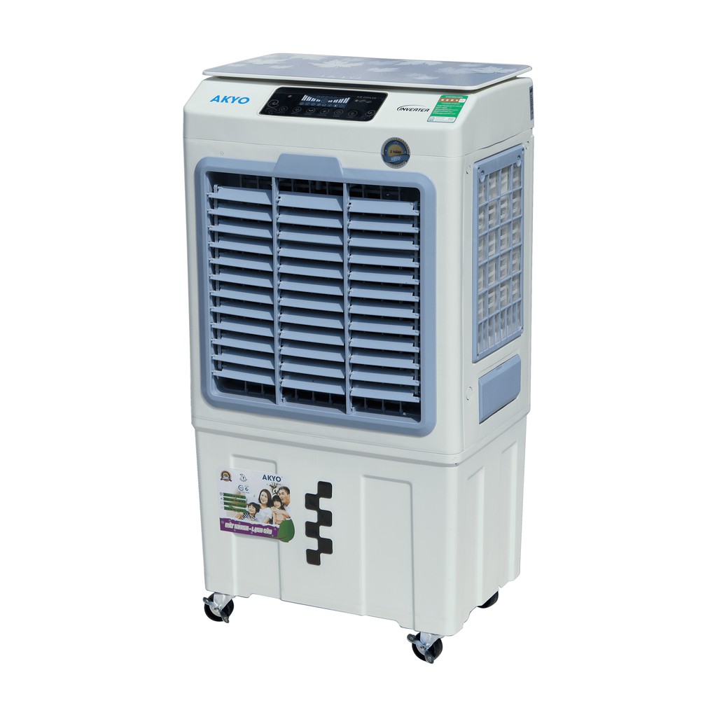 Quạt điều hòa không khí AKYO Inverter AK5500 mặt kính...