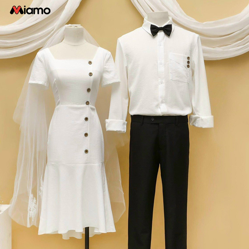 Đồ đôi nam nữ, đi chơi, đi tiệc, chụp ảnh cưới, mẫu mới sang trọng phong cách á âu Miamo NB34 (Kèm ảnh thật)