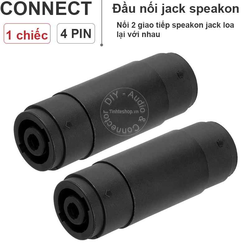 Speakon female gender -  Bridge connecting speaker female 1 PCS