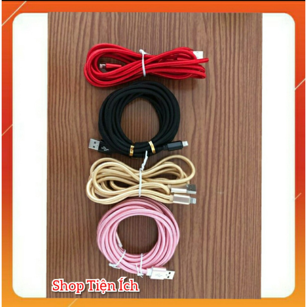[HCM]CÁP SẠC DÂY DÙ 3M