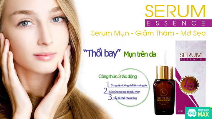 [CHÍNH HÃNG] Serum Sạch mụn- Giãm thâm - Mờ sẹo LA 10ml