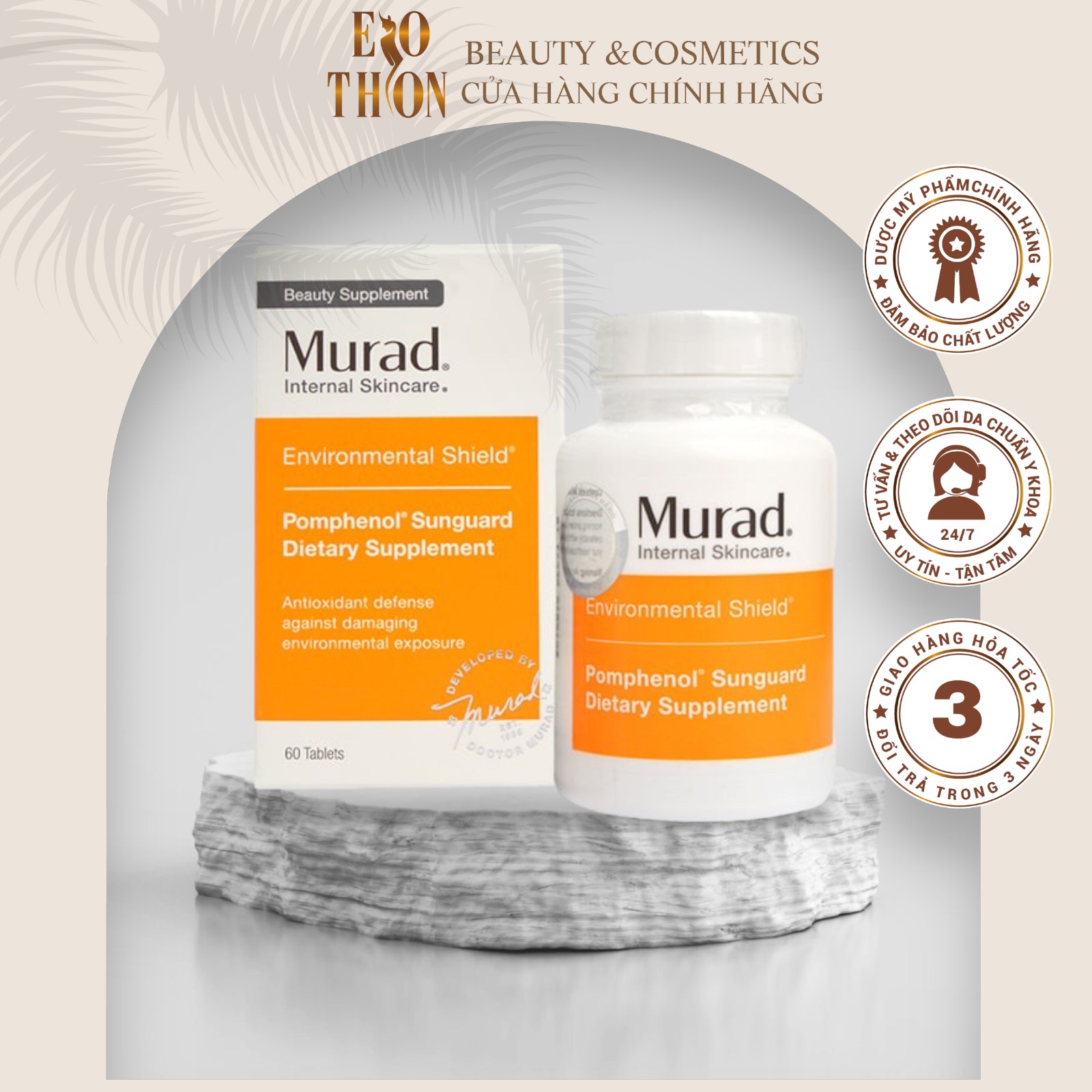 Murad, Viên uống chống nắng nội sinh (60v)