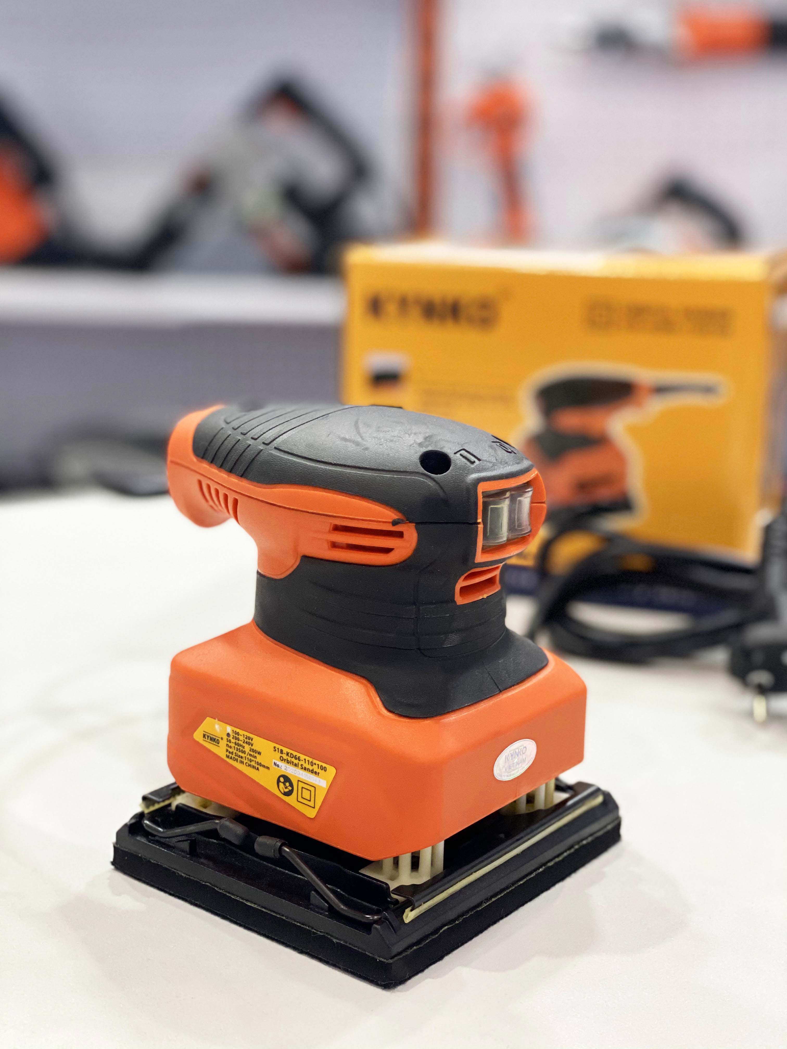 Máy chà nhám rung kynko S1B- KD66 -110*1000 cầm tay chính hãng giá tốt