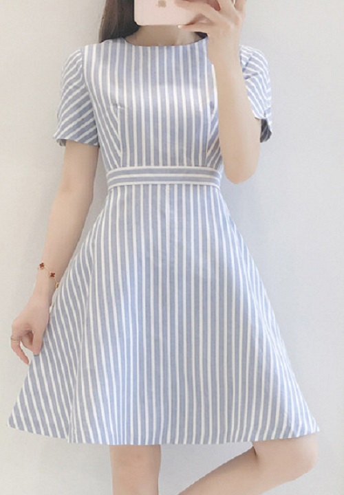 Đầm Thun Kẻ Sọc