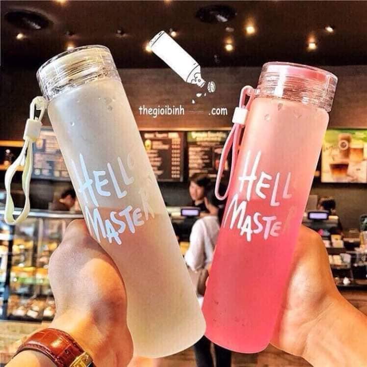 Bình Nước thủy tinh helo master 480ml