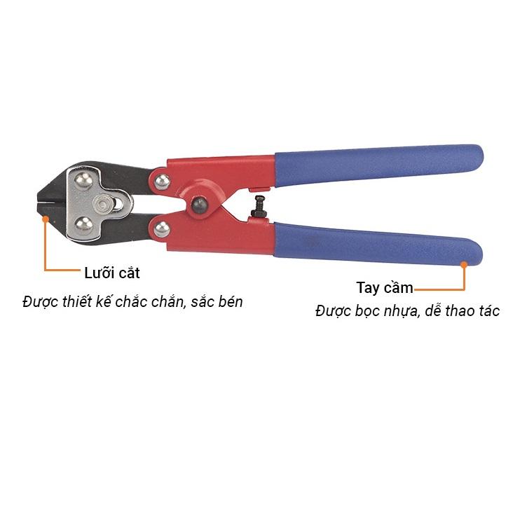 Kìm cắt cộng lực 8 inches/200mm Workpro W017002