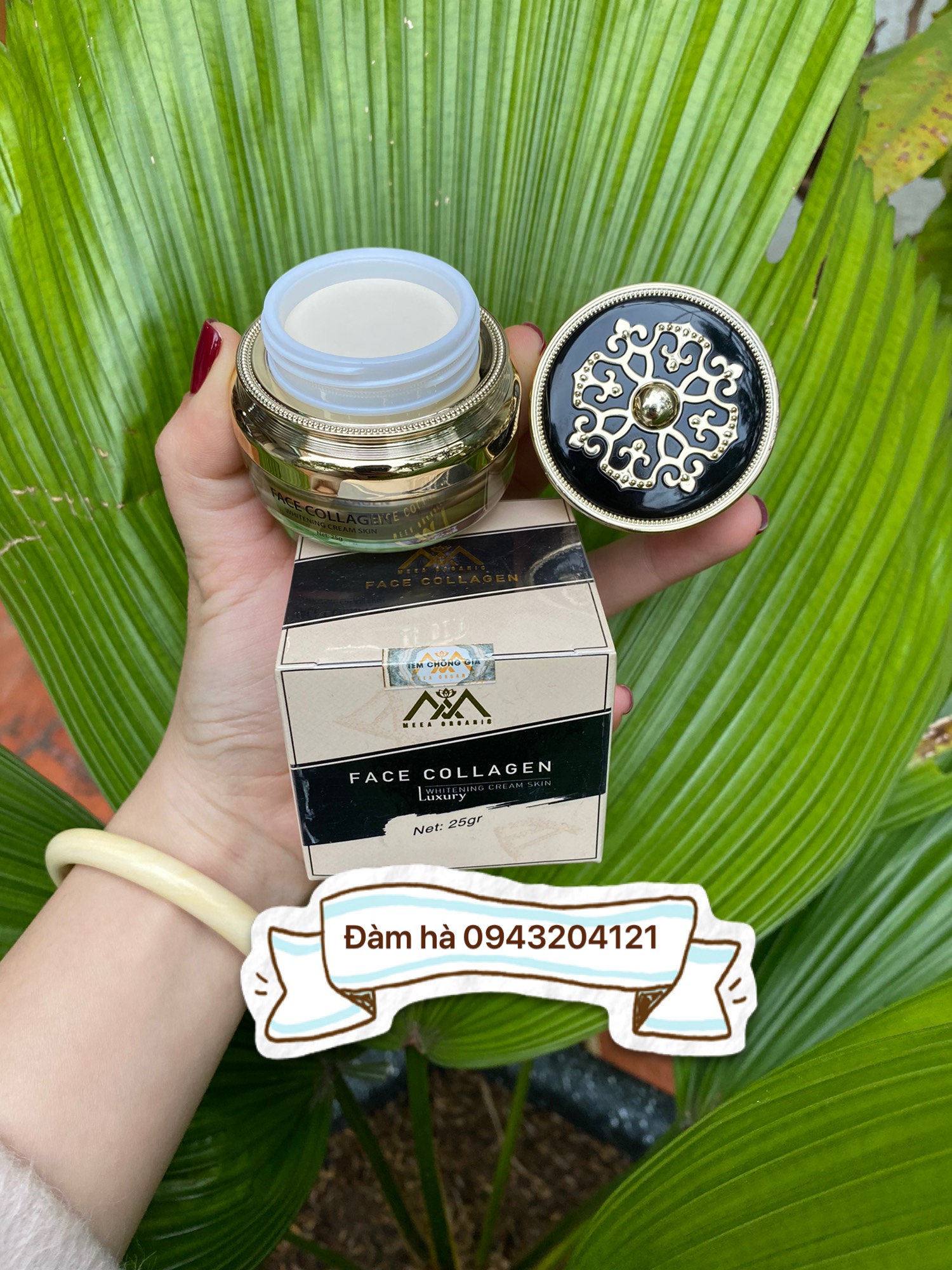 Combo kem face và serum Collagen cá hồi Dna