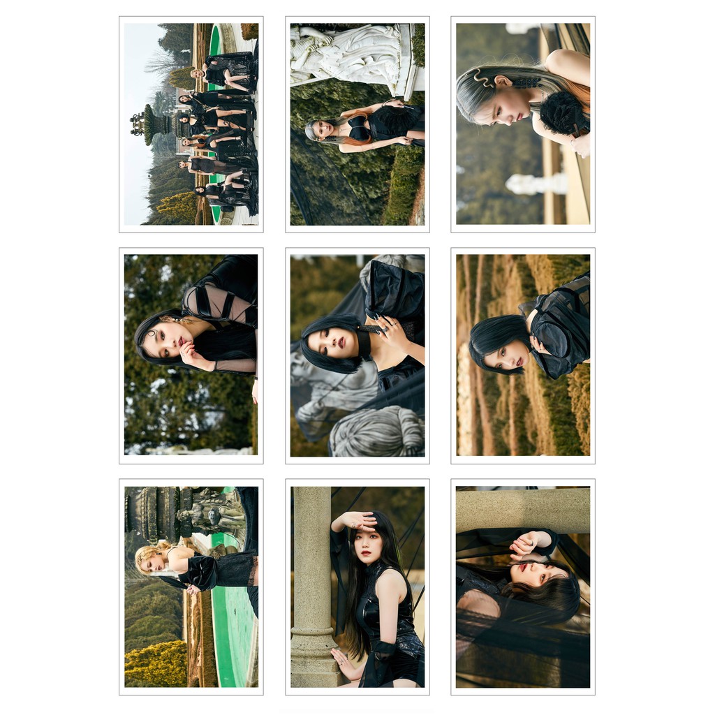 Lomo Card Ảnh (G)I-DLE - I TRUST ( 45 ảnh)