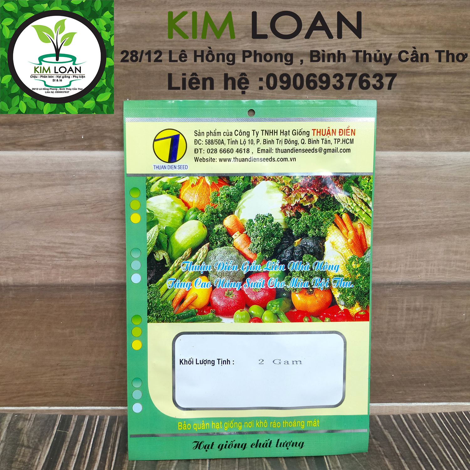 Hạt giống rau kinh giới gói 2g