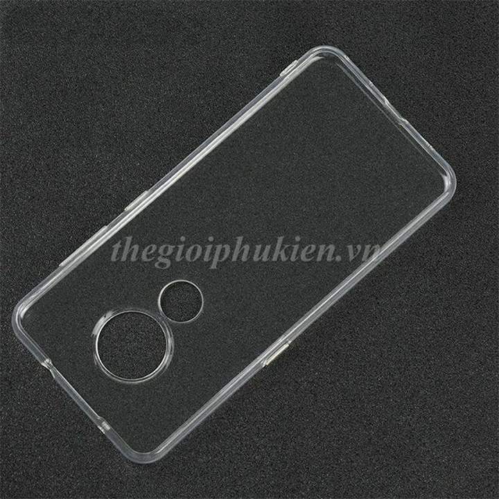 Ốp lưng Nokia 7.2 silicon dẻo trong suốt