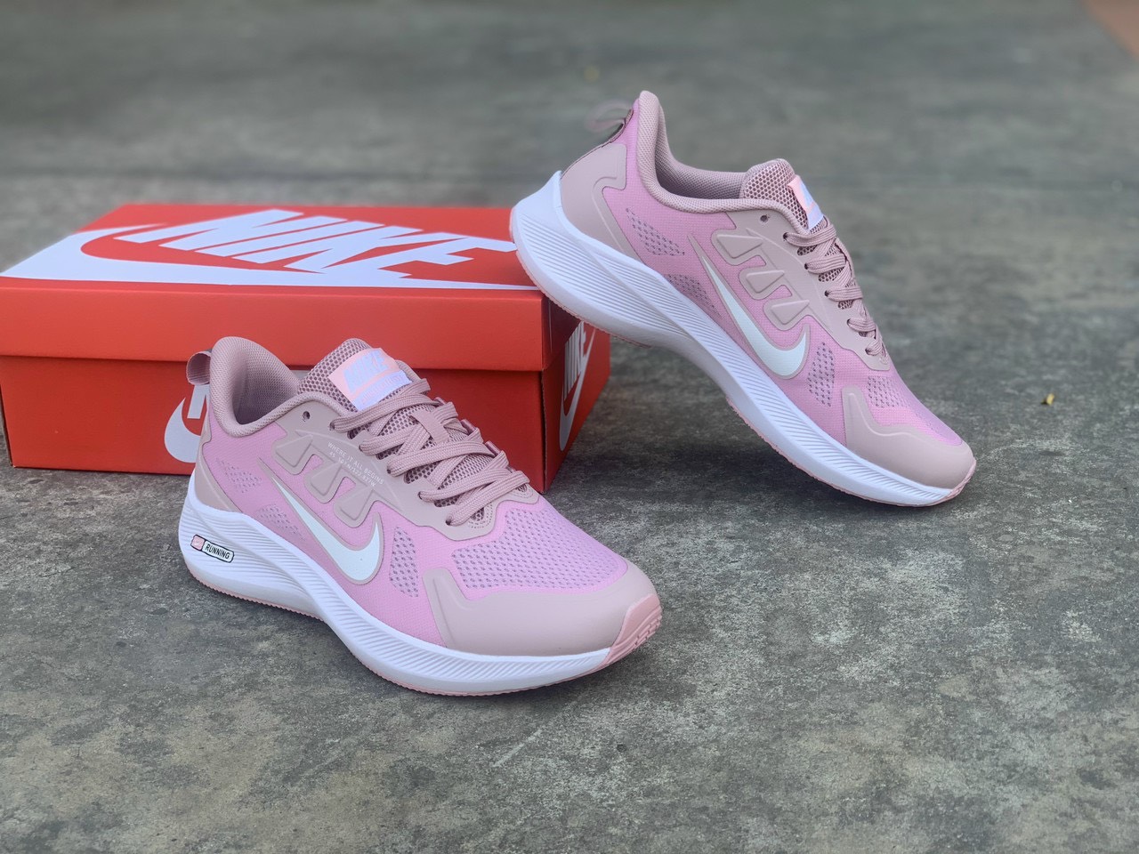 ( Free Ship - Tặng Tất Chính Hãng ) Giày Thể Thao chạy bộ Nữ Nike Air Relentless 1