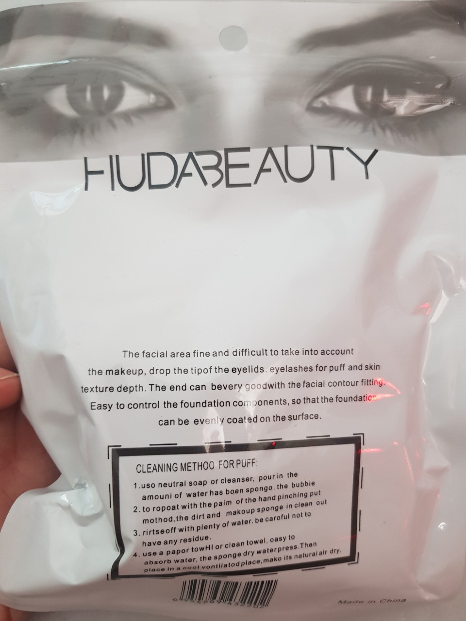 [ Set 5 Miếng ] Bông Trang Điểm Huda Beauty Mềm Mại