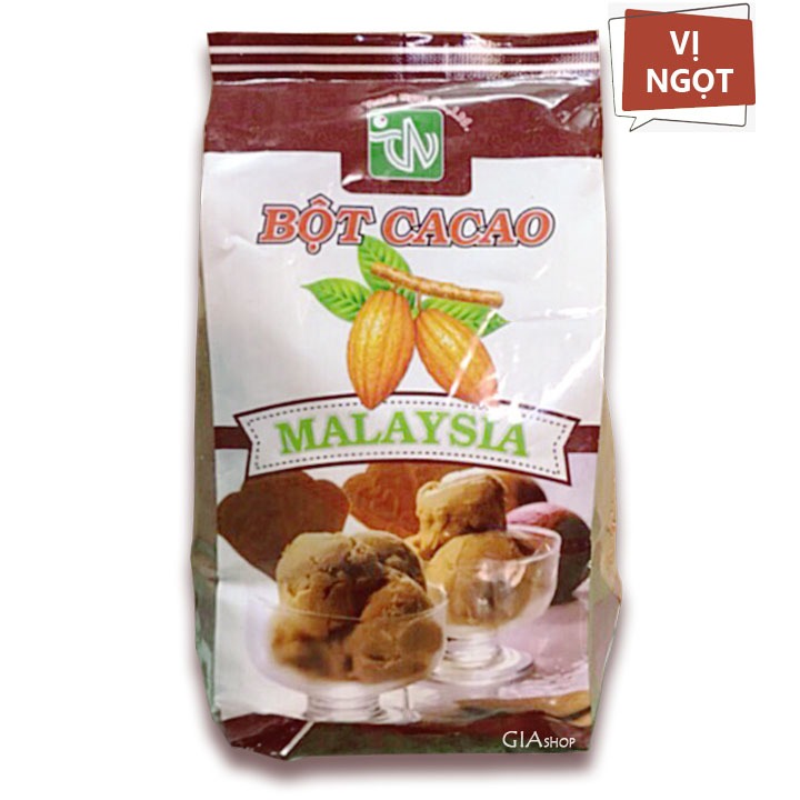 Bột cacao Ngọt Malaysia gói 500g/100g