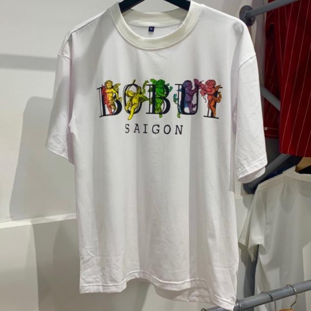 [SUPER SALE] ÁO THUN BOBUI UNISEX (TRẮNG)