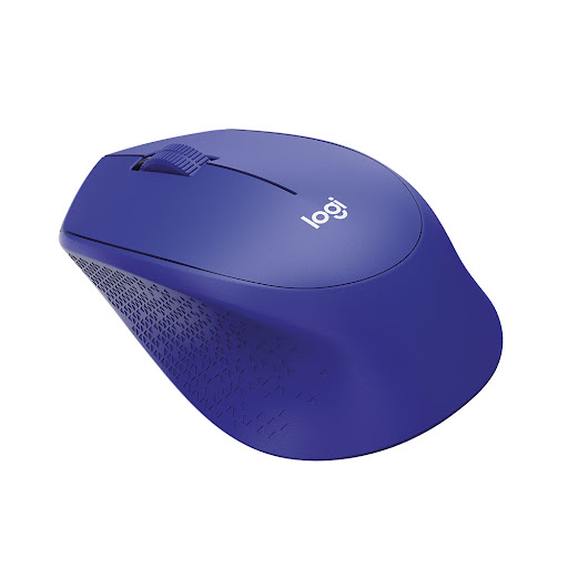 Chuột máy tính không dây Logitech M331 Silent Plus (Đen/Đỏ/Xanh dương) - Bảo hành 12 tháng