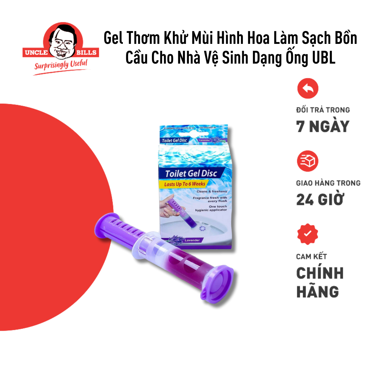 Chai gel tẩy rửa toilet ubl ba1630