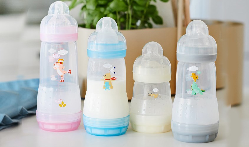Bình sữa chống đầy hơi MAM 160ml/260ml ( ko hộp )