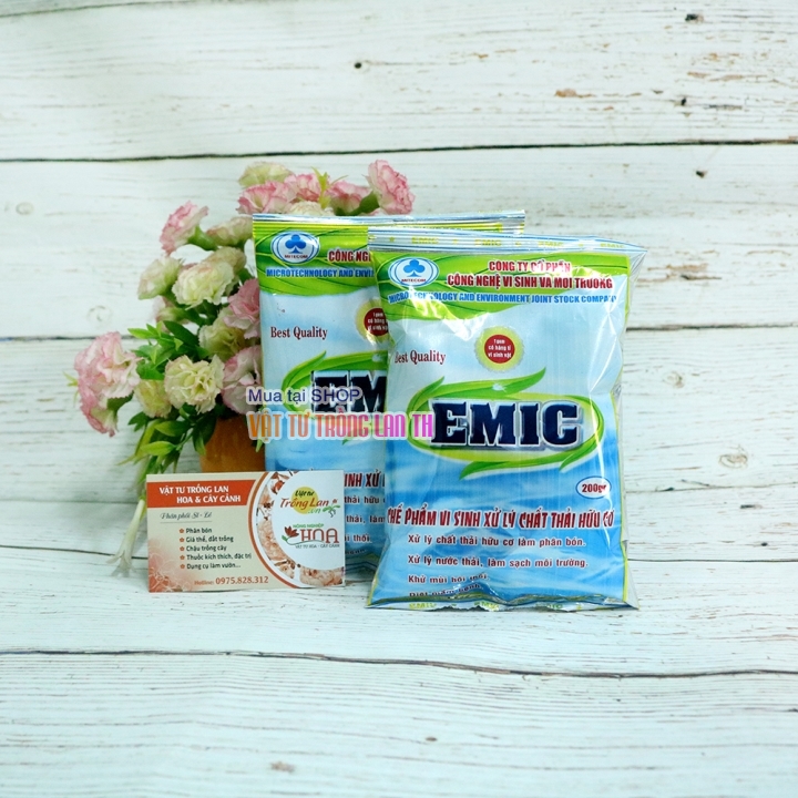 Chế phẩm sinh học ủ phân hữu cơ emic – 200g