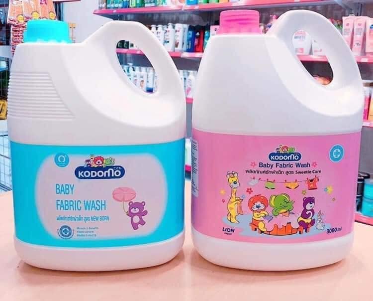 Nước giặt xả Kodomo 3000ml [Xanh] Thái Lan