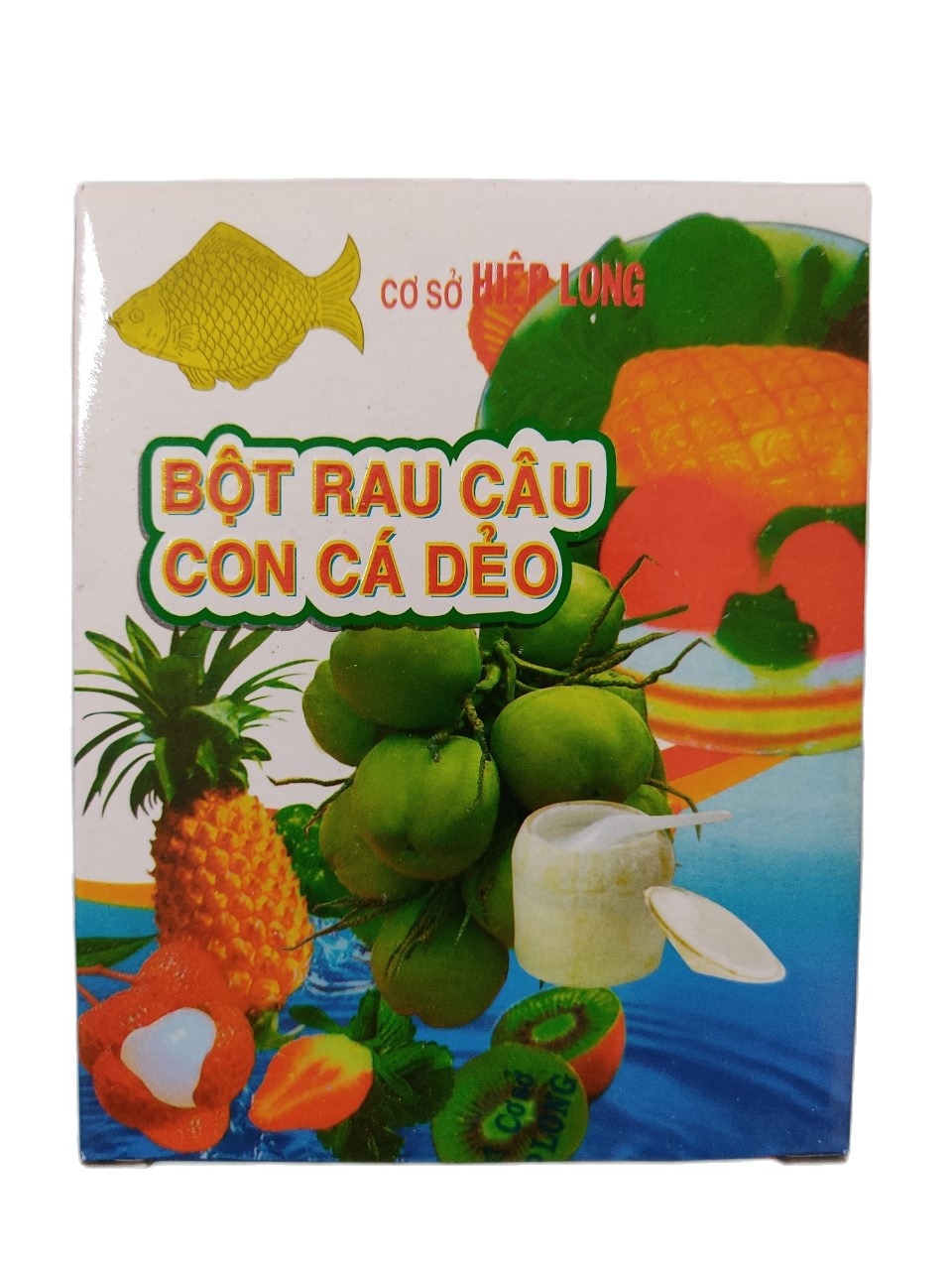 1 GÓI BỘT RAU CÂU CON CÁ DẺO HIỆP LONG